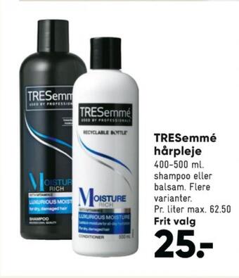 Tresemmé shampoo