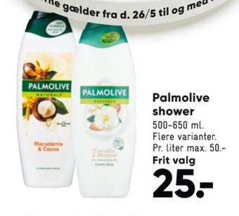 Bilka Palmolive bodyshampoo tilbud