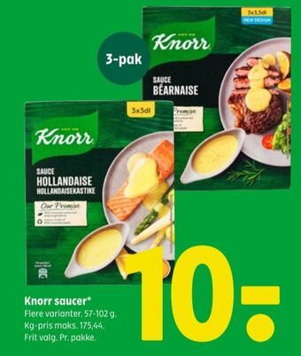 Coop 365 Knorr sauce pulver tilbud