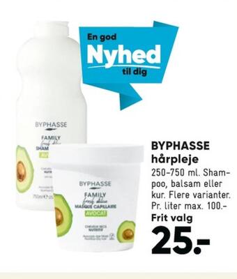 Bilka Byphasse shampoo tilbud