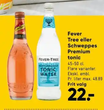 Bilka Fever-tree tonicvand tilbud