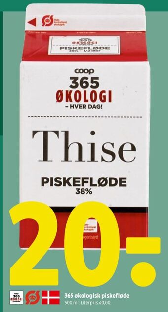 Coop 365 Thise piskefløde tilbud