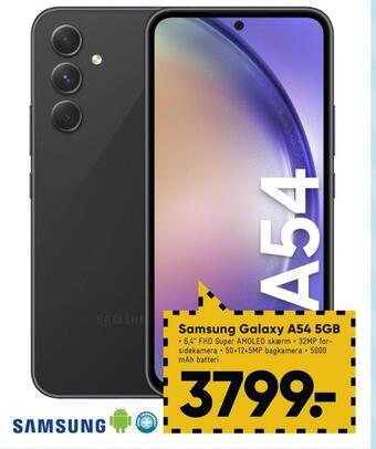 Bilka Galaxy a54 mobiltelefon tilbud