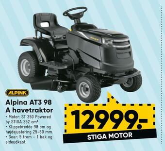 Bilka Alpina havetraktor tilbud