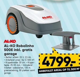 Al-ko robotplæneklipper