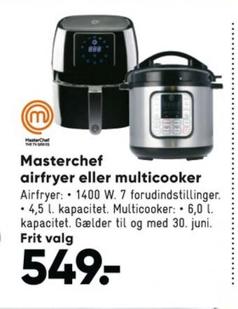 Bilka Masterchef airfryer tilbud