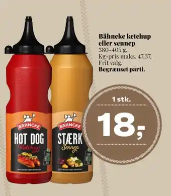 Dagli'Brugsen Bähncke ketchup tilbud