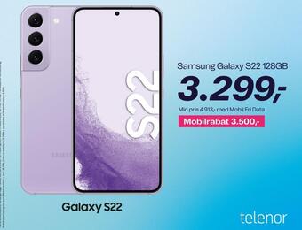 Bilka Galaxy s22 mobiltelefon tilbud