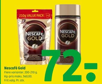 Coop 365 Gold instant kaffe tilbud