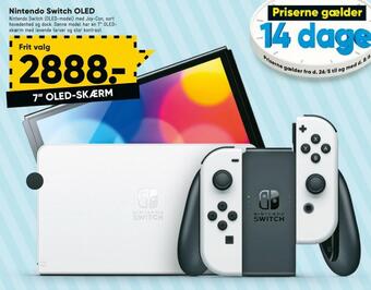 Bilka Nintendo switch spillekonsol tilbud
