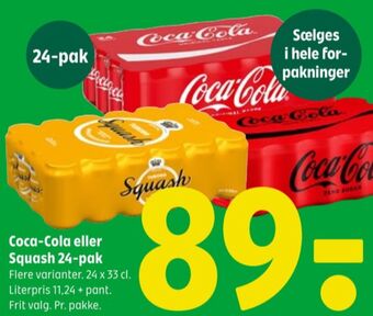 Coop 365 Coca cola cola tilbud