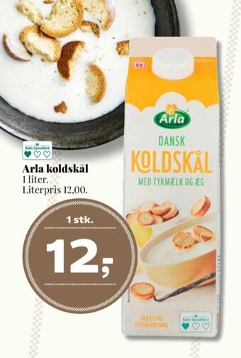 Dagli'Brugsen Arla koldskål tykmælk & æg tilbud