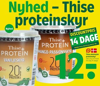Coop 365 Thise skyr vanilje tilbud