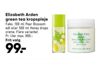 Bilka Green tea bodylotion tilbud
