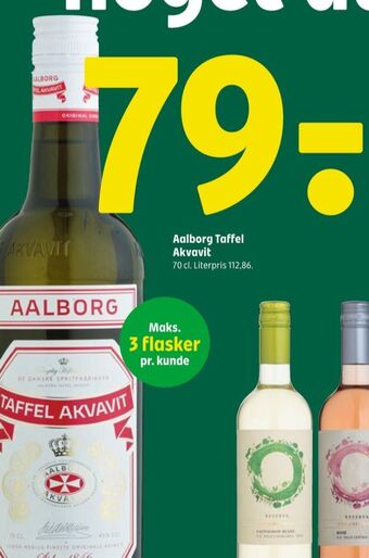 Coop 365 Taffel akvavit akvavit tilbud