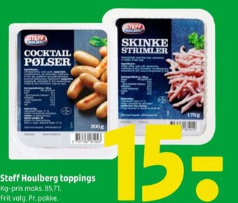 Coop 365 Steff houlberg cocktailpølser tilbud