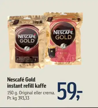 Gold crema instant kaffe