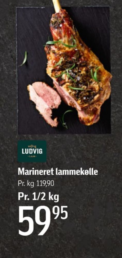 Føtex Ludvig lammekølle tilbud
