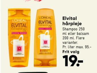 Elvital shampoo