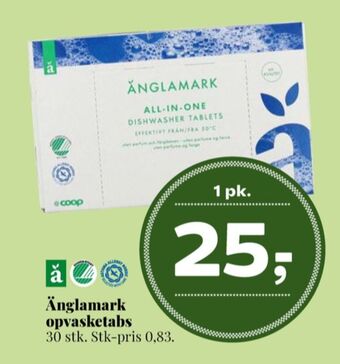 Änglamark maskinopvask-tabs