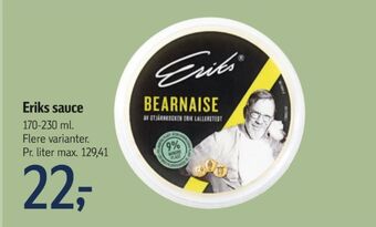 Eriks saucer sauce flydende