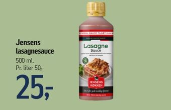 Jensens køkken sauce flydende