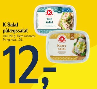 Føtex K-salat karrysalat tilbud