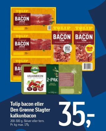 Føtex Den grønne slagter kalkunbacon tilbud