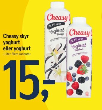 Cheasy yoghurt skovbær