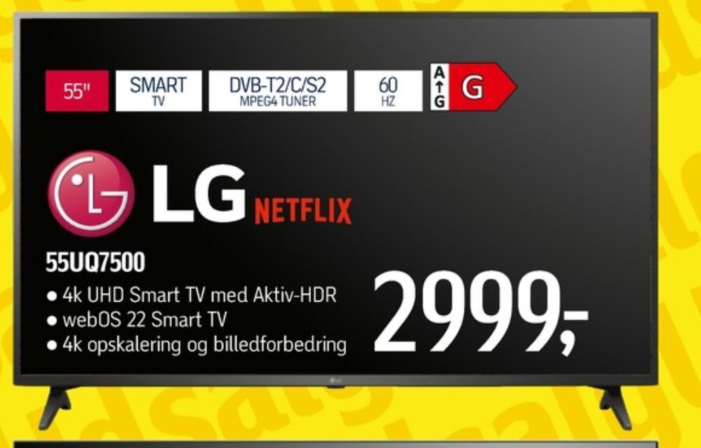 Føtex Lg tv tilbud
