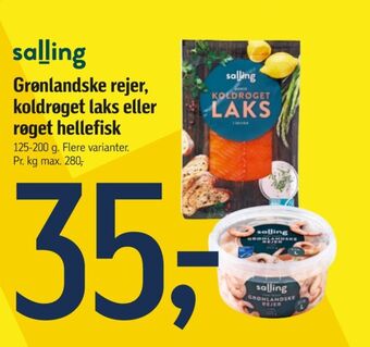 Føtex Salling princip rejer tilbud