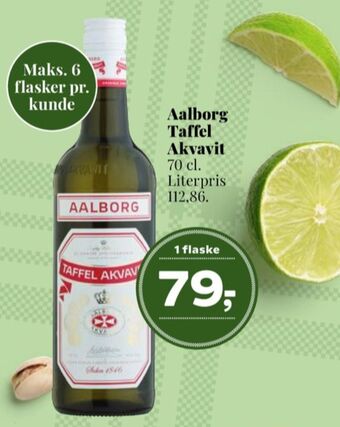 Taffel akvavit akvavit