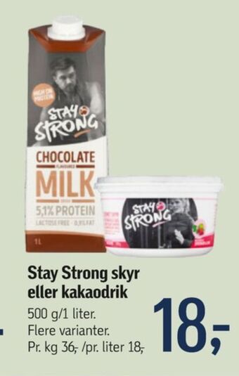 Stay strong skyr strawberry & lime