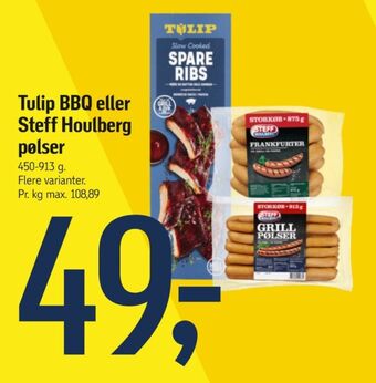 Føtex Tulip spareribs tilbud