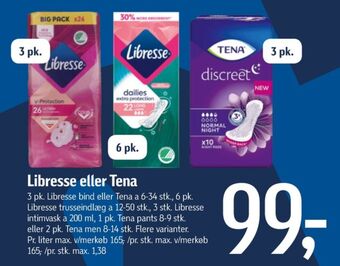 Føtex Libresse bind tilbud