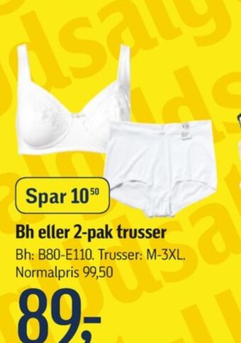 Føtex Ukendt bh tilbud