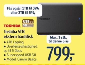 Toshiba harddisk