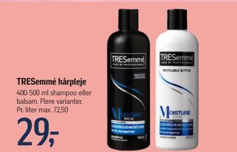 Føtex Tresemmé shampoo tilbud