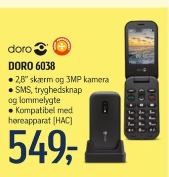 Føtex 6038 mobiltelefon tilbud