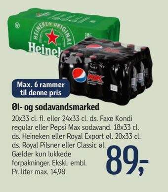 Føtex Faxe kondi sportssodavand tilbud