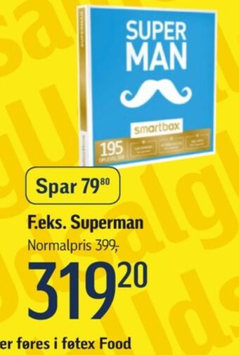Føtex Smartbox gavekort tilbud