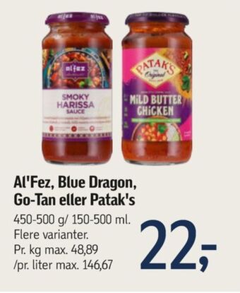Føtex Alfez sauce flydende tilbud