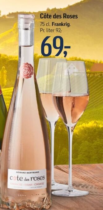 Føtex Ukendt fransk rosévin tilbud