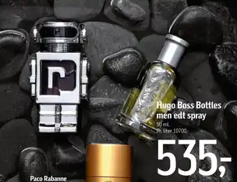 Bottled eau de toilette