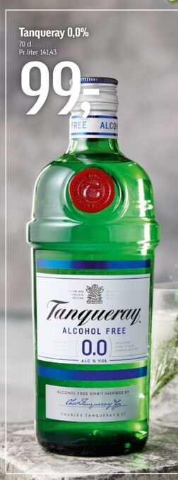 Føtex Alcohol free 0,0 gin tilbud