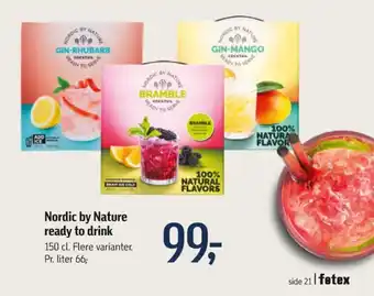 Gin rhubarb rtd