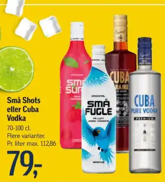 Føtex Små sure shots tilbud