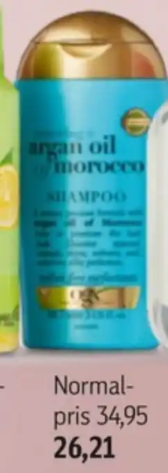 Føtex Ogx shampoo tilbud