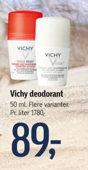 Føtex Vichy deo roll-on tilbud