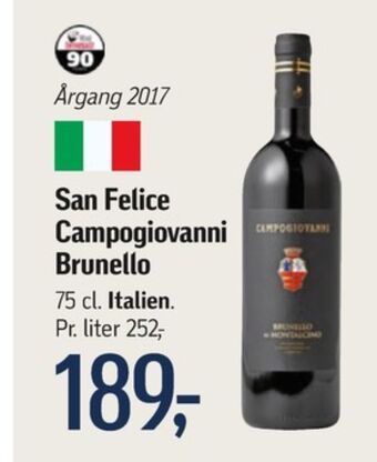 Ukendt italiensk rødvin